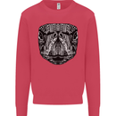 Turtle Mandala Art Tortoise Kids Sweatshirt Jumper Heliconia