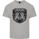 Turtle Mandala Art Tortoise Kids T-Shirt Childrens Sports Grey
