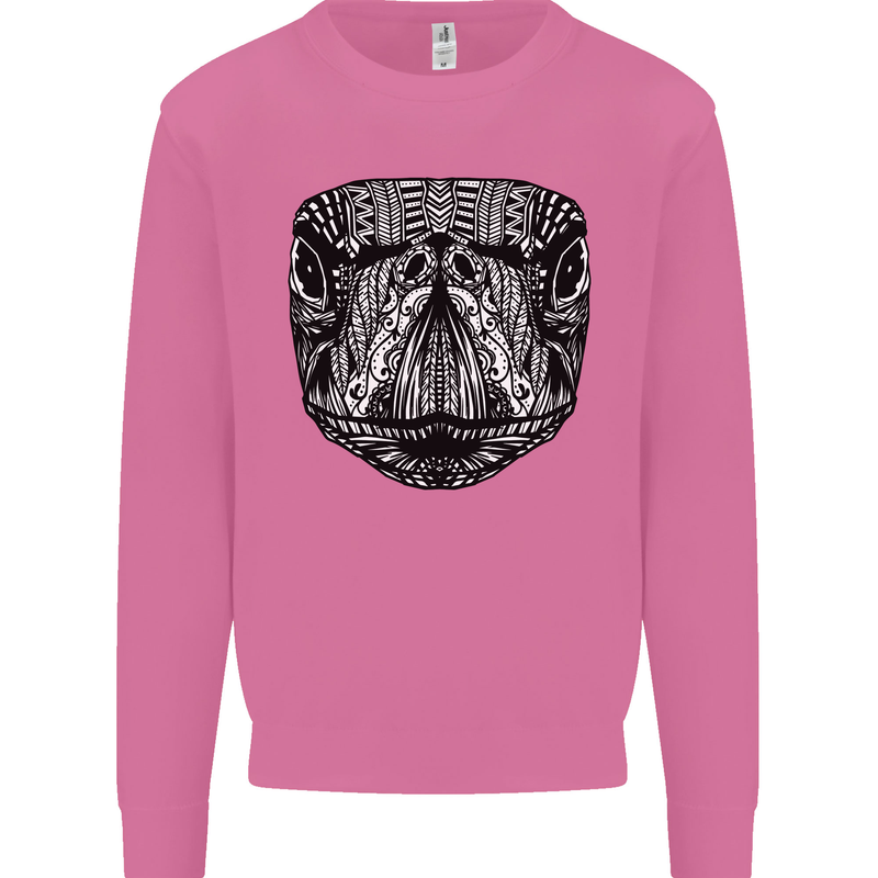 Turtle Mandala Art Tortoise Mens Sweatshirt Jumper Azalea