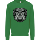 Turtle Mandala Art Tortoise Mens Sweatshirt Jumper Irish Green