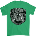 Turtle Mandala Art Tortoise Mens T-Shirt 100% Cotton Irish Green