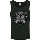 Turtle Mandala Art Tortoise Mens Vest Tank Top Black