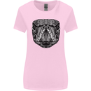Turtle Mandala Art Tortoise Womens Wider Cut T-Shirt Light Pink