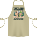 Turtloth Hiking Team Hiking Turtle Sloth Cotton Apron 100% Organic Khaki