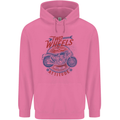 Two Wheels Attitude Motorcycle Biker Motorbike Childrens Kids Hoodie Azalea