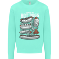 Types of Hot Dogs Fast Food Funny Kids Sweatshirt Jumper Peppermint