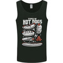 Types of Hot Dogs Fast Food Funny Mens Vest Tank Top Black