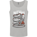 Types of Hot Dogs Fast Food Funny Mens Vest Tank Top Sports Grey