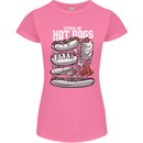 Types of Hot Dogs Fast Food Funny Womens Petite Cut T-Shirt Azalea