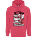Types of Hot Dogs Funny Fast Food Childrens Kids Hoodie Heliconia