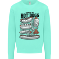 Types of Hot Dogs Funny Fast Food Mens Sweatshirt Jumper Peppermint