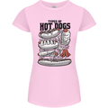 Types of Hot Dogs Funny Fast Food Womens Petite Cut T-Shirt Light Pink