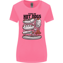 Types of Hot Dogs Funny Fast Food Womens Wider Cut T-Shirt Azalea