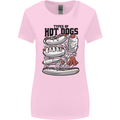 Types of Hot Dogs Funny Fast Food Womens Wider Cut T-Shirt Light Pink