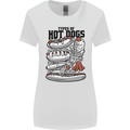 Types of Hot Dogs Funny Fast Food Womens Wider Cut T-Shirt White