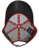 Grey Red & White Cotton TVR Logo Baseball Cap Official Merchandise Car Classic