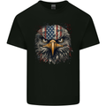 USA American Eagle Head America Kids T-Shirt Childrens Black