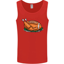 USA American Football Turkey Thanks Giving Mens Vest Tank Top Red