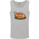 USA American Football Turkey Thanks Giving Mens Vest Tank Top Sports Grey