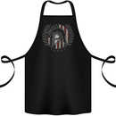 USA Bodybuilding Flag Gym Training Spartan Cotton Apron 100% Organic Black