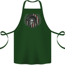 USA Bodybuilding Flag Gym Training Spartan Cotton Apron 100% Organic Forest Green