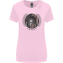 USA Bodybuilding Flag Gym Training Spartan Womens Wider Cut T-Shirt Light Pink