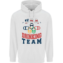 USA Drinking Team Funny Bachelor Party Beer Childrens Kids Hoodie White