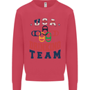 USA Drinking Team Funny Bachelor Party Beer Kids Sweatshirt Jumper Heliconia