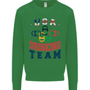 USA Drinking Team Funny Bachelor Party Beer Mens Sweatshirt Jumper Irish Green