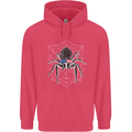 USA Spider American Flag Childrens Kids Hoodie Heliconia