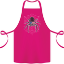 USA Spider American Flag Cotton Apron 100% Organic Pink
