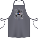 USA Spider American Flag Cotton Apron 100% Organic Steel