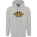 US Natural Resources in Peace & War USA Childrens Kids Hoodie Sports Grey