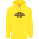 US Natural Resources in Peace & War USA Childrens Kids Hoodie Yellow