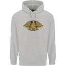 US Natural Resources in Peace & War USA Mens 80% Cotton Hoodie Sports Grey