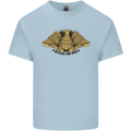 US Natural Resources in Peace & War USA Mens Cotton T-Shirt Tee Top Light Blue
