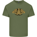 US Natural Resources in Peace & War USA Mens Cotton T-Shirt Tee Top Military Green
