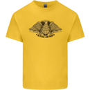 US Natural Resources in Peace & War USA Mens Cotton T-Shirt Tee Top Yellow