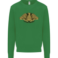 US Natural Resources in Peace & War USA Mens Sweatshirt Jumper Irish Green