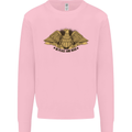 US Natural Resources in Peace & War USA Mens Sweatshirt Jumper Light Pink