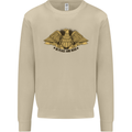 US Natural Resources in Peace & War USA Mens Sweatshirt Jumper Sand