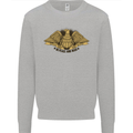 US Natural Resources in Peace & War USA Mens Sweatshirt Jumper Sports Grey