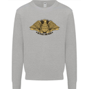 US Natural Resources in Peace & War USA Mens Sweatshirt Jumper Sports Grey