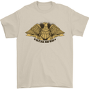 US Natural Resources in Peace & War USA Mens T-Shirt 100% Cotton Sand
