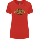 US Natural Resources in Peace & War USA Womens Wider Cut T-Shirt Red