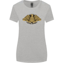 US Natural Resources in Peace & War USA Womens Wider Cut T-Shirt Sports Grey