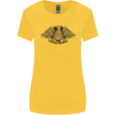 US Natural Resources in Peace & War USA Womens Wider Cut T-Shirt Yellow