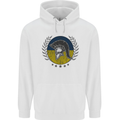 Ukraine Bodybuilding Flag Gym Training Spartan Childrens Kids Hoodie White