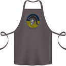 Ukraine Bodybuilding Flag Gym Training Spartan Cotton Apron 100% Organic Dark Grey