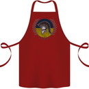 Ukraine Bodybuilding Flag Gym Training Spartan Cotton Apron 100% Organic Maroon